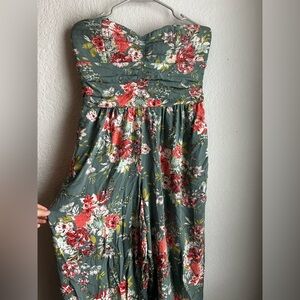 L floral romper